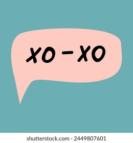 Vector illustration of speech bubble with compliment phrase, self love quotes. Vector illustration can use for banner, poster. 