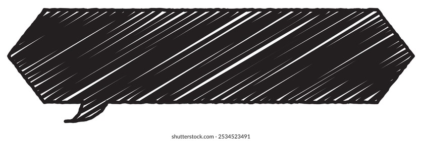 Ilustración vectorial de las burbujas de expresión 15 [garabato]