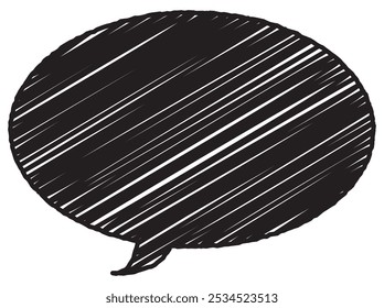Ilustración vectorial de las burbujas de expresión 16 [garabato]