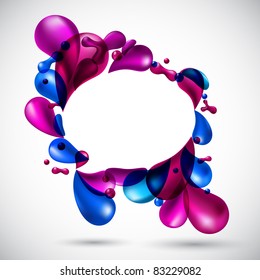 Ilustración vectorial del fondo de la celebración del discurso.