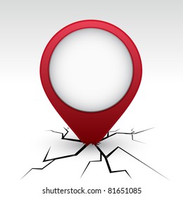 Vector illustration of speech empty icon.