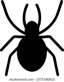 Vector Illustration of a Spider