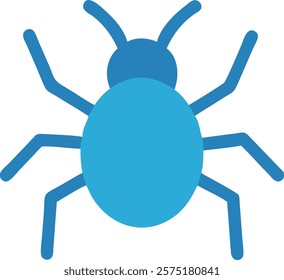 Vector Illustration of a Spider