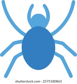 Vector Illustration of a Spider