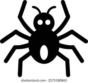 Vector Illustration of a Spider