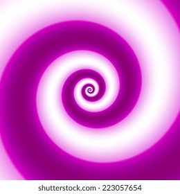 Vector illustration of Spiral abstract background