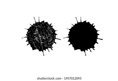 Un vector Ilustración de la señal del vector de pintura del agua