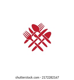 vector illustration of spoon, cutlery, knife for icon, symbol or logo. suitable for restaurant icons, cafes, or other places to eat