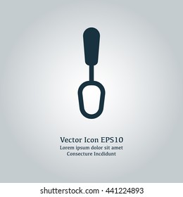 Vector illustration of spoon icon