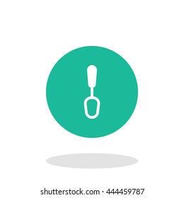 Vector illustration of spoon icon