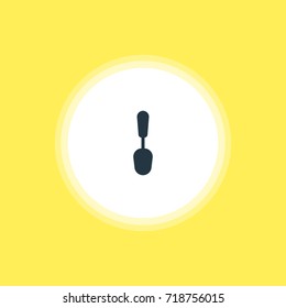 Vector Illustration Of Spoon Icon. Beautiful Cooking Element Also Can Be Used As Tablespoon Element.