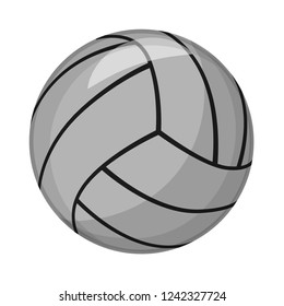 Vector illustration of sport and ball icon. Set of sport and athletic stock vector illustration.