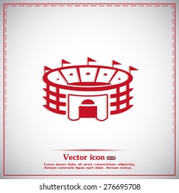 vector illustration Sport icon, Stadium sign