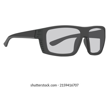 Vector illustration of sport sunglasses, best style of modern eyewear fashion, eyesight or goggles fashionable icon