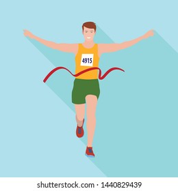 Vector illustration of sport and winner symbol. Set of sport and fitness stock vector illustration.