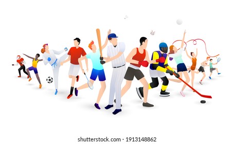 Different Sports Images Stock Photos Vectors Shutterstock