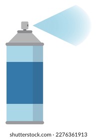 Vector illustration of a spray can