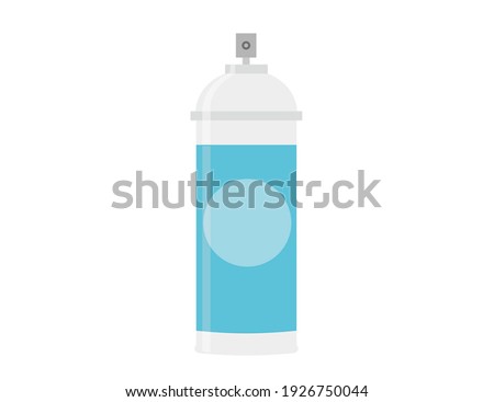 Vector illustration of a spray can.