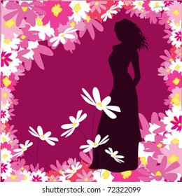 vector illustration of spring