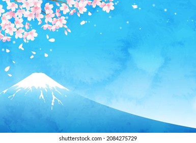 Ilustración vectorial de flores de cerezo de primavera y cielo azul

traducción: sakura (flor de cerezo) 