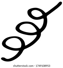 vector illustration spring graphics stripe abstract black and white isolated marker  element creativity Doodle style simple decorative decoration decoration creativity art design