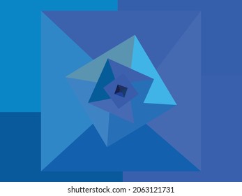 Vector illustration of square 3D colorful for web design and background, black white square, 3D cubism