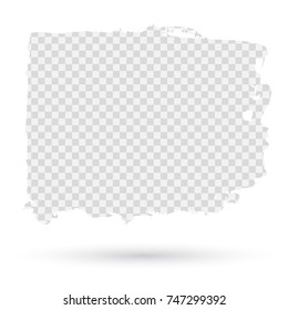 Vector illustration of squared abstract texture with shabby adge. Pattern for banner, poster