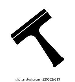 vector illustration of squeegee icon on a white background