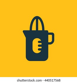 Vector illustration of squeezer icon