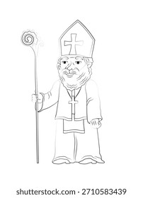 Vektorgrafik von St Nicholas