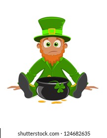 vector illustration of st. Patrick