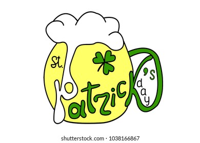 Vector illustration for St. Patrick's day.
