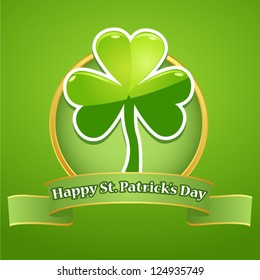 vector illustration of st. Patrick's Day card