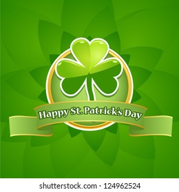 vector illustration of st. Patrick's Day card