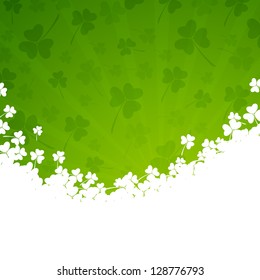 Vector Illustration of a St. Patrick's Day Background