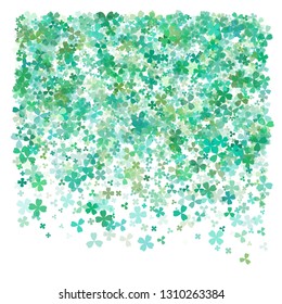 Vector Illustration of a St. Patrick's Day Background. Simple design