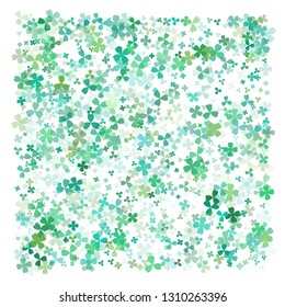Vector Illustration of a St. Patrick's Day Background. Simple design