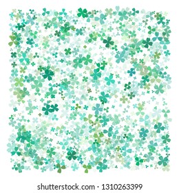 Vector Illustration of a St. Patrick's Day Background. Simple design