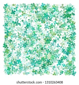 Vector Illustration of a St. Patrick's Day Background. Simple design