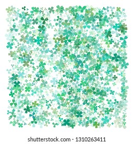 Vector Illustration of a St. Patrick's Day Background. Simple design