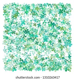 Vector Illustration of a St. Patrick's Day Background. Simple design