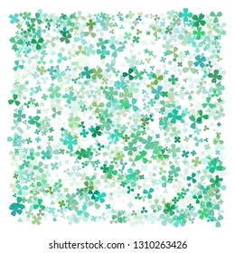 Vector Illustration of a St. Patrick's Day Background. Simple design