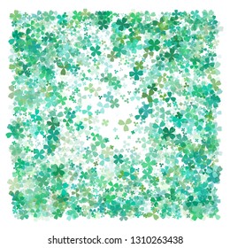 Vector Illustration of a St. Patrick's Day Background. Simple design