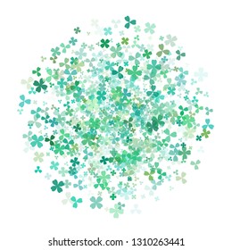 Vector Illustration of a St. Patrick's Day Background. Simple design
