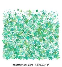 Vector Illustration of a St. Patrick's Day Background. Simple design