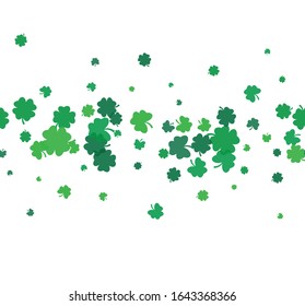 Vector illustration St. Patrick's Day seamless pattern.