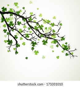 Vector Illustration of a St. Patrick's Day Background