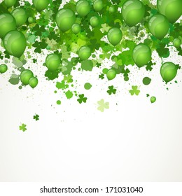 Vector Illustration of a St. Patrick's Day Background