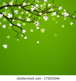 Vector Illustration of a St. Patrick's Day Background
