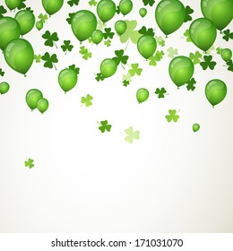 Vector Illustration of a St. Patrick's Day Background